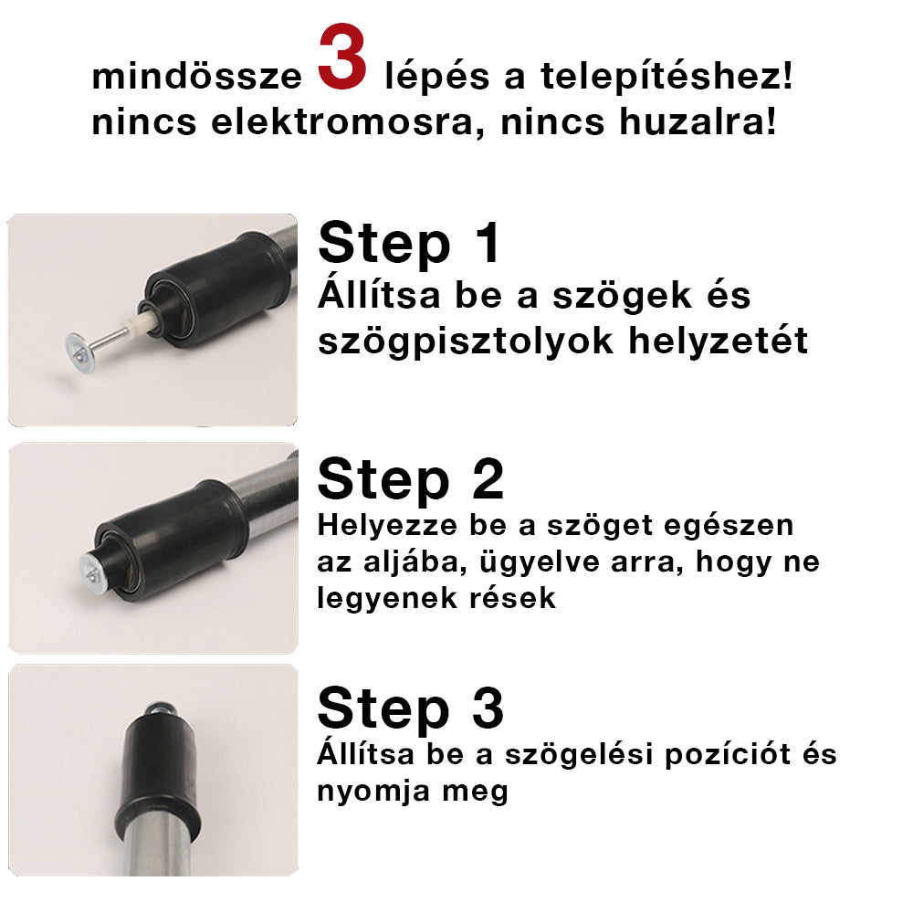 NailGun kézi szögbelövõ kiegészítő szegek, Több típus, Több méret