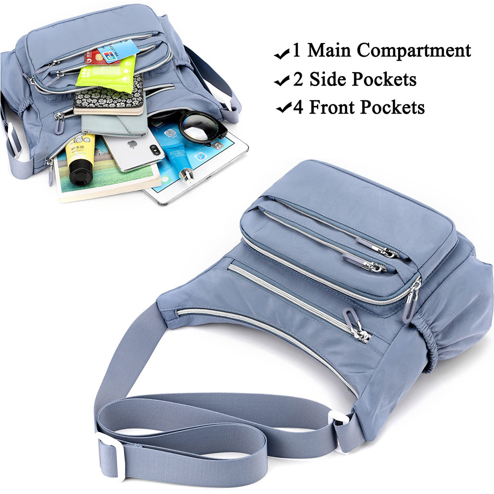 Dollcini Women's Hobo Shoulder Bag – Waterproof and Lightweight, Everyday Use