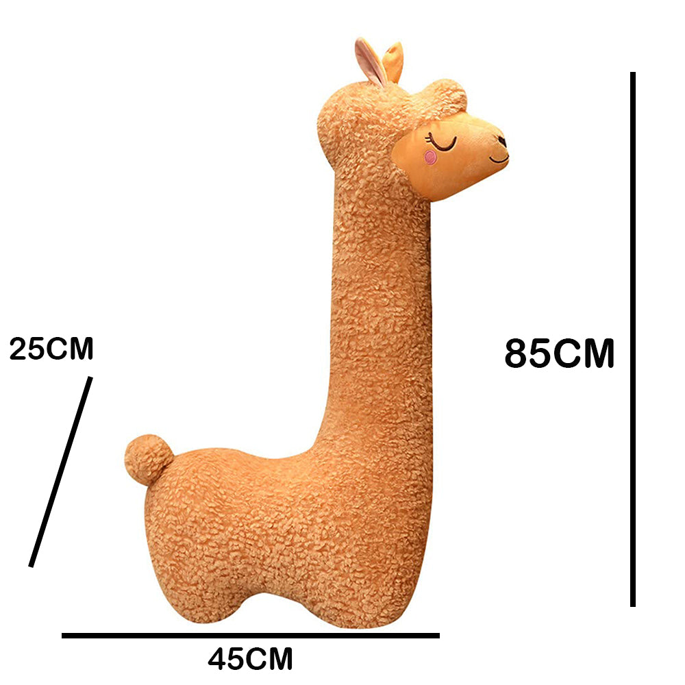Dollcini Puha Alpaka Plüssjáték – Ölelnivaló Állatfigura 109 cm