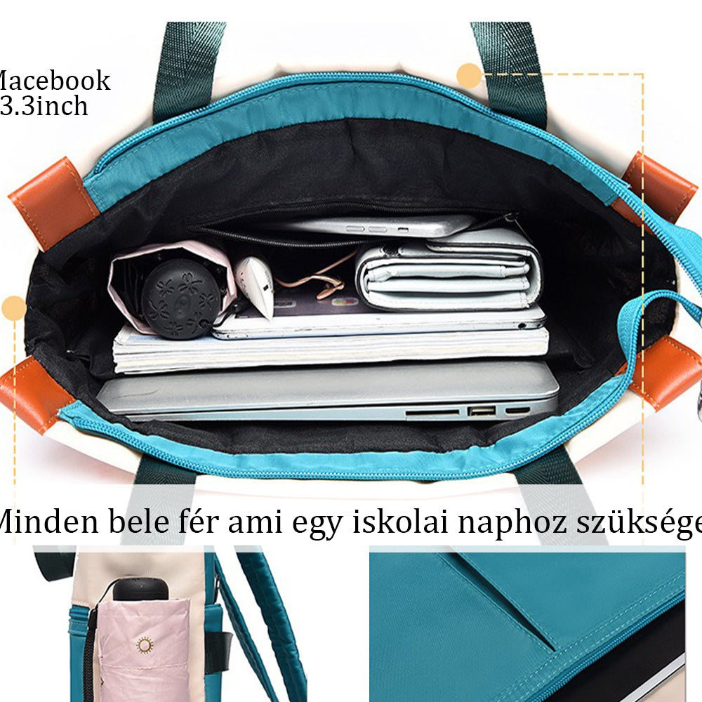 Dollcini Vízálló Laptop Hátizsák – Ergonomikus, Nagy Kapacitású, Lopásgátló Zsebbel