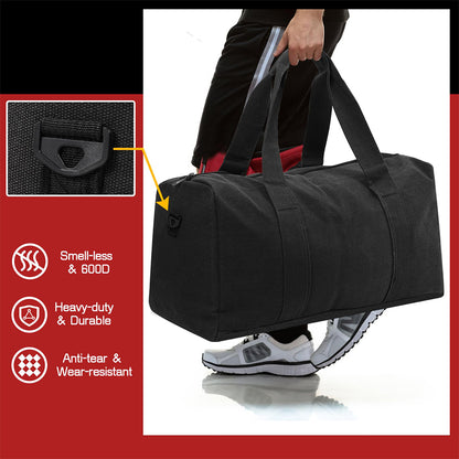 Dollcini Vízálló Sporttáska – 65/55cm, Utazáshoz, Edzőterembe