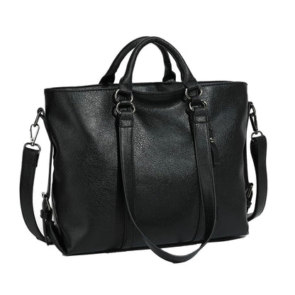 Dollcini Women's Handbag – Premium Faux Leather, Zippered, Practical Shoulder Bag