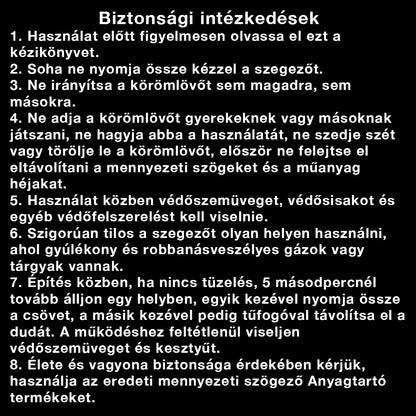 NailGun kézi szögbelövõ kiegészítő szegek, Több típus, Több méret