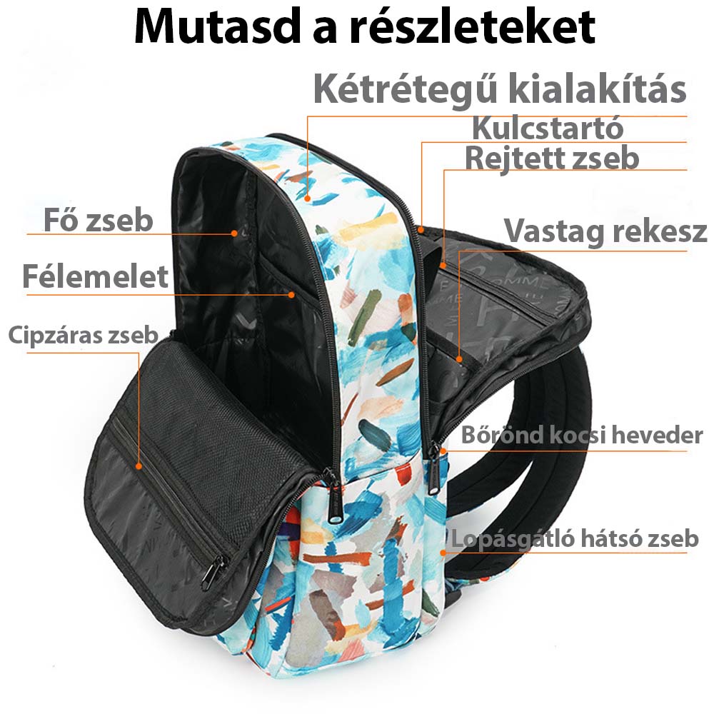 nyomtatott laptop táskák