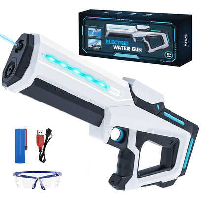Dollcini Automata Elektromos Vízipisztoly – USB Tölthető, LED Fényes, 500 ml