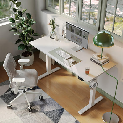 Dollcini elektromosan állítható íróasztal – USB portokkal és ergonomikus kialakítással