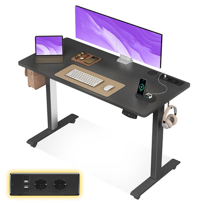 Dollcini elektromosan állítható íróasztal – USB portokkal és ergonomikus kialakítással