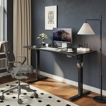 Dollcini elektromosan állítható íróasztal – USB portokkal és ergonomikus kialakítással