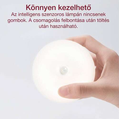 Dollcini Otthon Smart LED Lámpa – Mozgásérzékelős, Hideg Fény