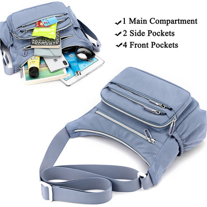 Dollcini Women's Hobo Shoulder Bag – Waterproof and Lightweight, Everyday Use
