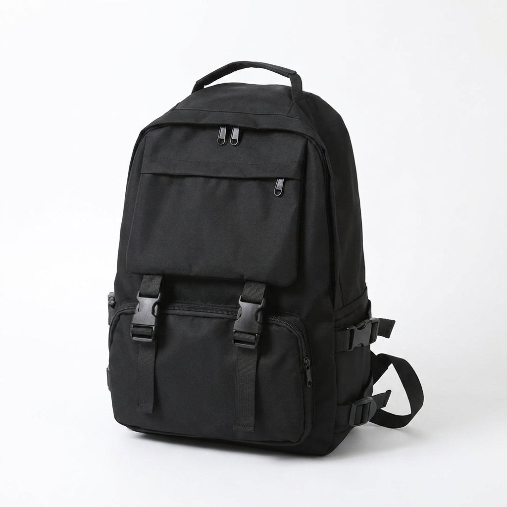 Dollcini Ergonomikus Uniszex Iskolatáska Laptop Rekesszel –  Fekete-3 kg-nál többet nem szabad vinni