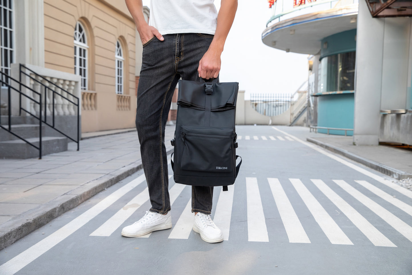 Dollcini Uniszex Vízálló Laptop Hátizsák – Oxford Anyagból, Több Rekeszes, Könnyű és Strapabíró Kialakítással
