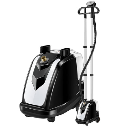 Dollcini Teljes Réz Ruhagőzölő 2200W – 35 L Tartály, 10 Lyukú Gőzfej, Fekete
