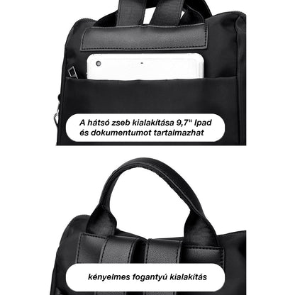 Dollcini Elegáns Női Hátizsák – Vízálló Nylon vagy nylon