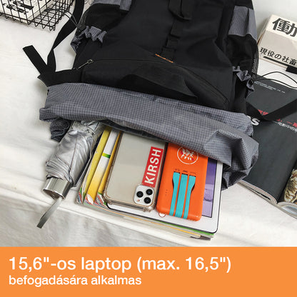 Dollcini Nagy Kapacitású Laptop Hátizsák – 15.6”, Ergonomikus és Vízálló, Napi Használatra