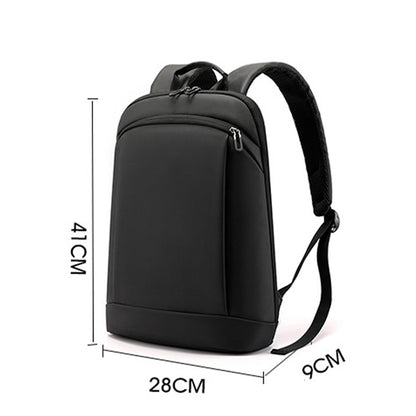 Dollcini Uniszex Laptop Hátizsák 15.6”-os Laptophoz – Vízálló, Praktikus, Fekete