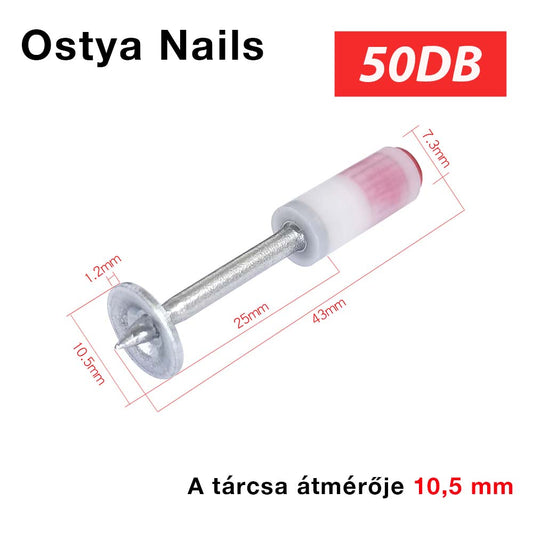 NailGun kézi szögbelövõ kiegészítő szegek, Több típus, Több méret